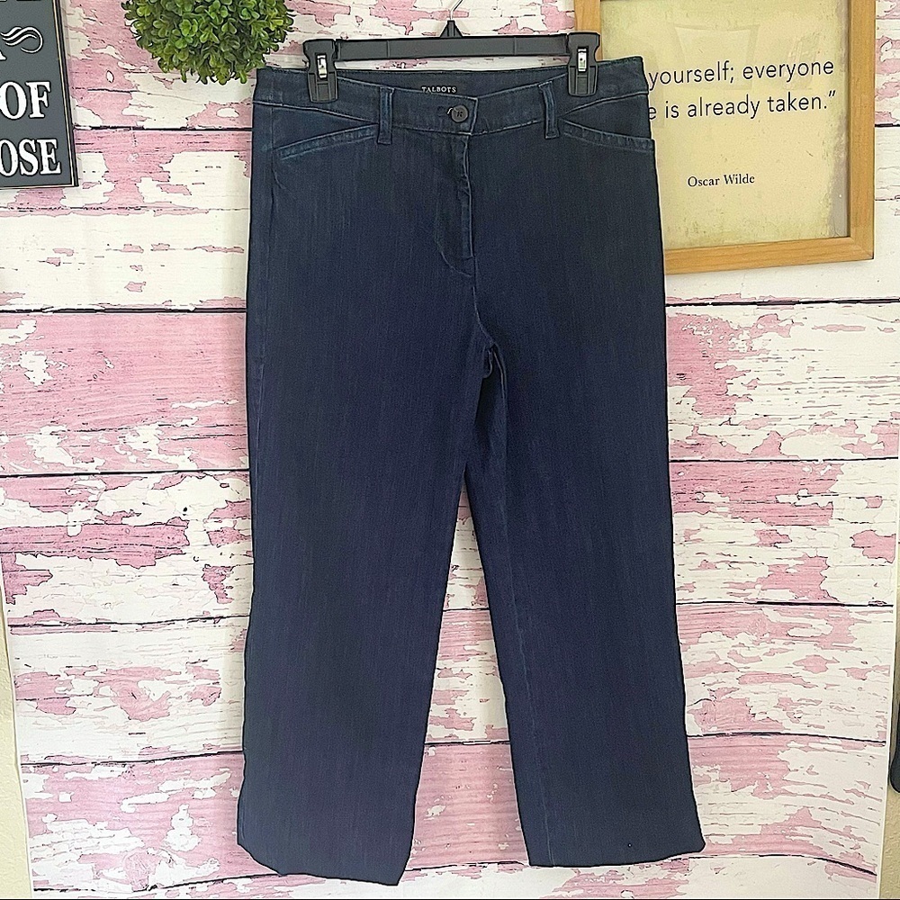 TALBOTS Women’s Blue Bootcut Denim Jeans 10